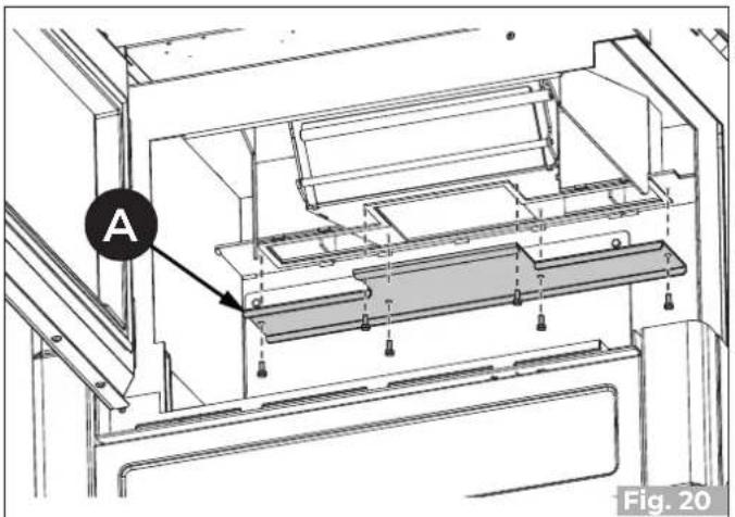 Palazzetti Asia - Maintenance of flue manifold - 1