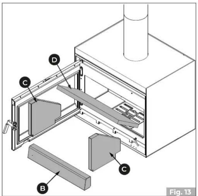 Palazzetti Asia - Adjusting the bypass valve - 1