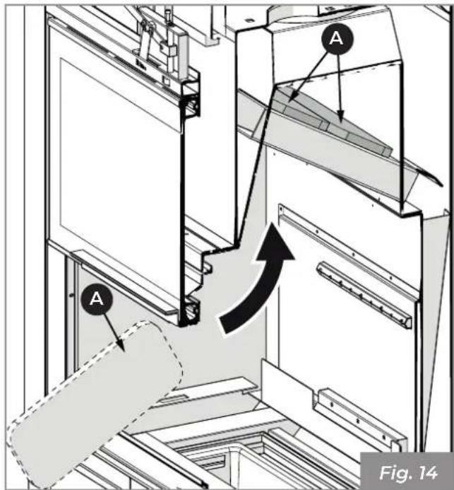 Palazzetti Ecomonoblocco mX - Upper deflectors assembly - 1