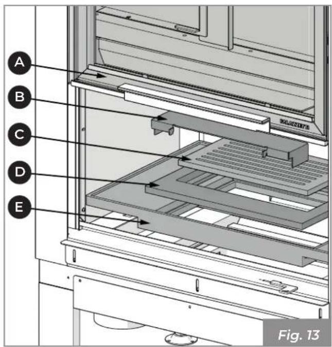 Palazzetti Ecomonoblocco mX - Desmontaje del Brasero - 1