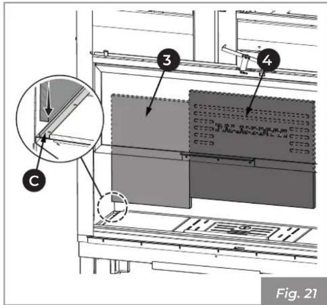 Palazzetti Ecomonoblocco mX 25:9F - Montaje refractario - 1