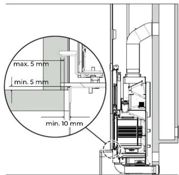 Palazzetti Ecomonoblocco mX 25:9F - Positionnement à sec - 1