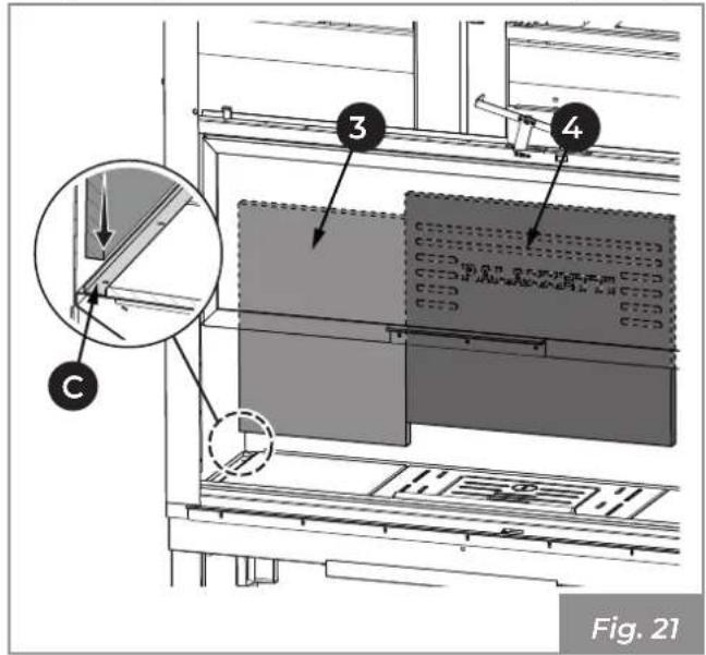 Palazzetti Ecomonoblocco mX 25:9F - Assembly of refractory brick - 1