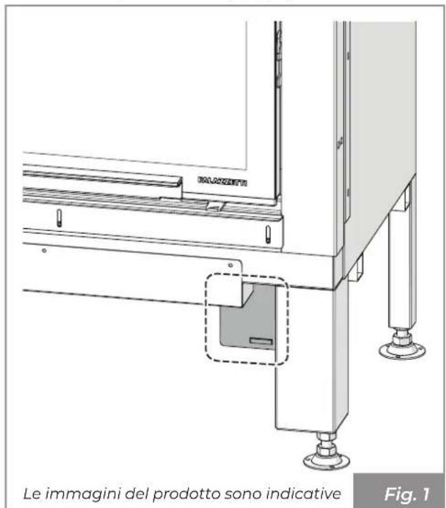 Palazzetti Ecomonoblocco mX 25:9F - Targhetta matricola - 1