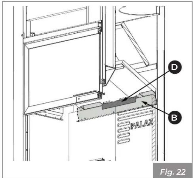 Palazzetti Ecomonoblocco mX 25:9F - Assembly of refractory brick - 2