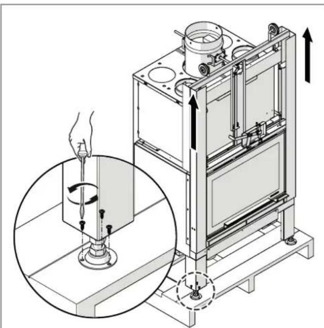 Palazzetti Ecomonoblocco mX 25:9F - HANDLING AND TRANSPORTATION - 5