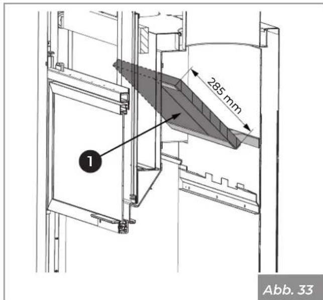 Palazzetti Ecomonoblocco mX 25:9F - Wartung des Feuerraums - 3
