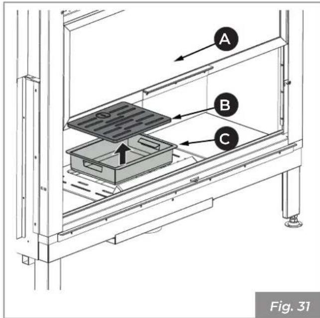 Palazzetti Ecomonoblocco mX 25:9F - Firebox maintenance - 1