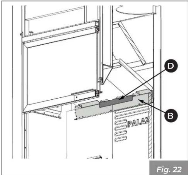 Palazzetti Ecomonoblocco mX 25:9F - montaggio refrattario - 2