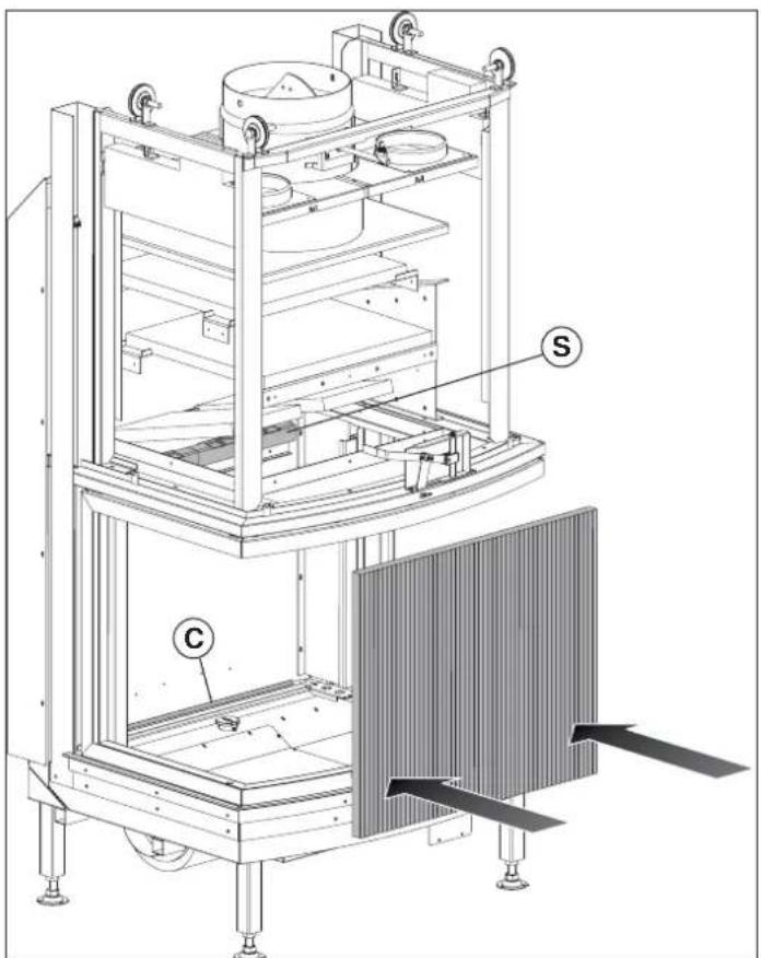 Palazzetti Ecomonoblocco EM16:9 3D - Für die 3D-Modelle S78 und S66: - 1