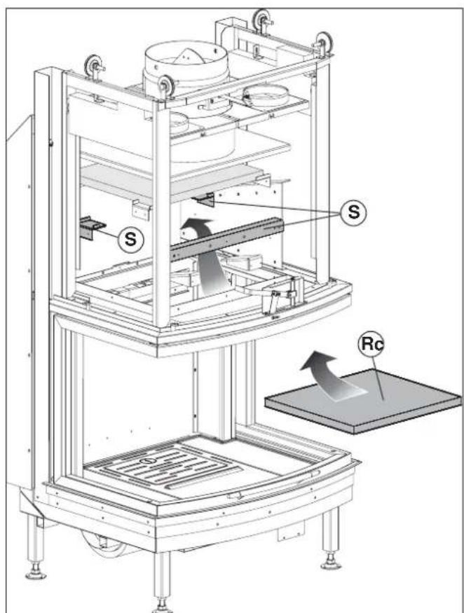 Palazzetti Ecomonoblocco EM16:9 3D - Für die 3D-Modelle S78 und S66: - 1