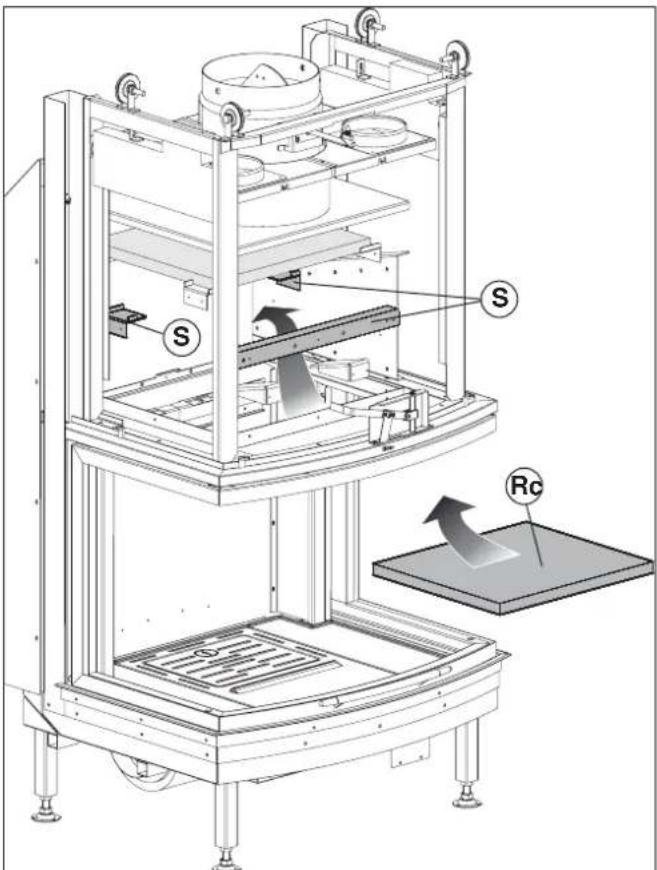 Palazzetti Ecomonoblocco EM16:9 3D - Collegamento ventilatore (opzionale) - 6