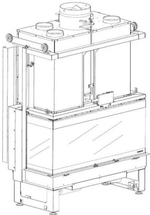Palazzetti Ecomonoblocco EM16:9 3D - 1