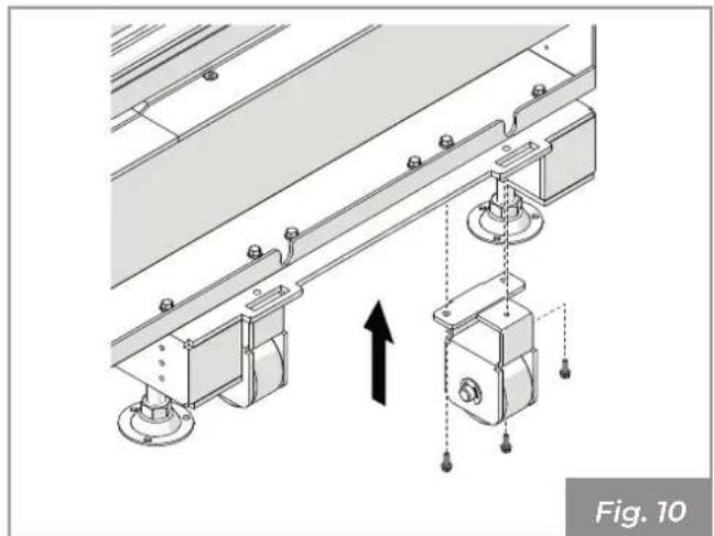 Palazzetti Ecomonoblocco WT 16:9 3D - - Rimozione dalla paletta di trasporto - 5