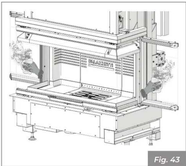 Palazzetti Ecomonoblocco WT 16:9 3D - Pulizia del vetro - 5