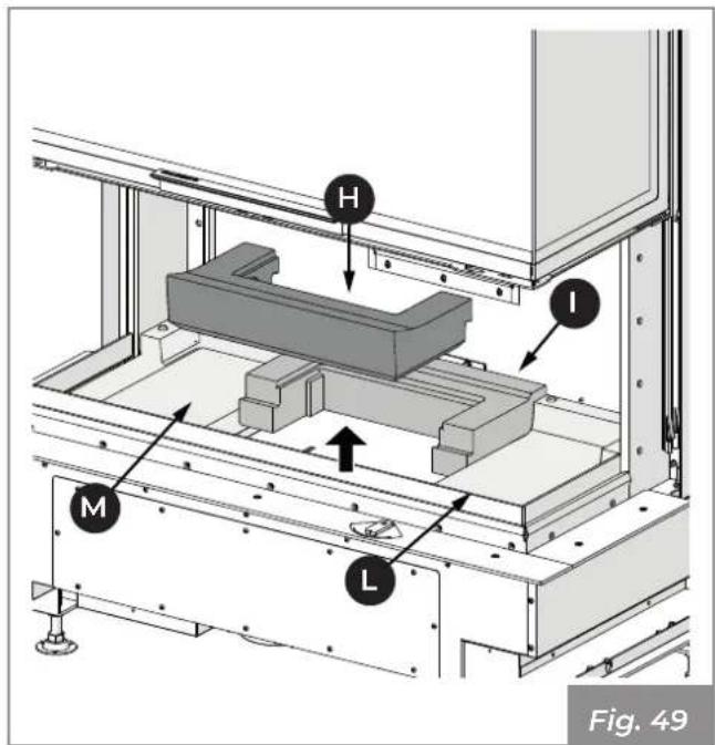 Palazzetti Ecomonoblocco WT 16:9 3D - Pulizia cementi e deflettori fumi - 4