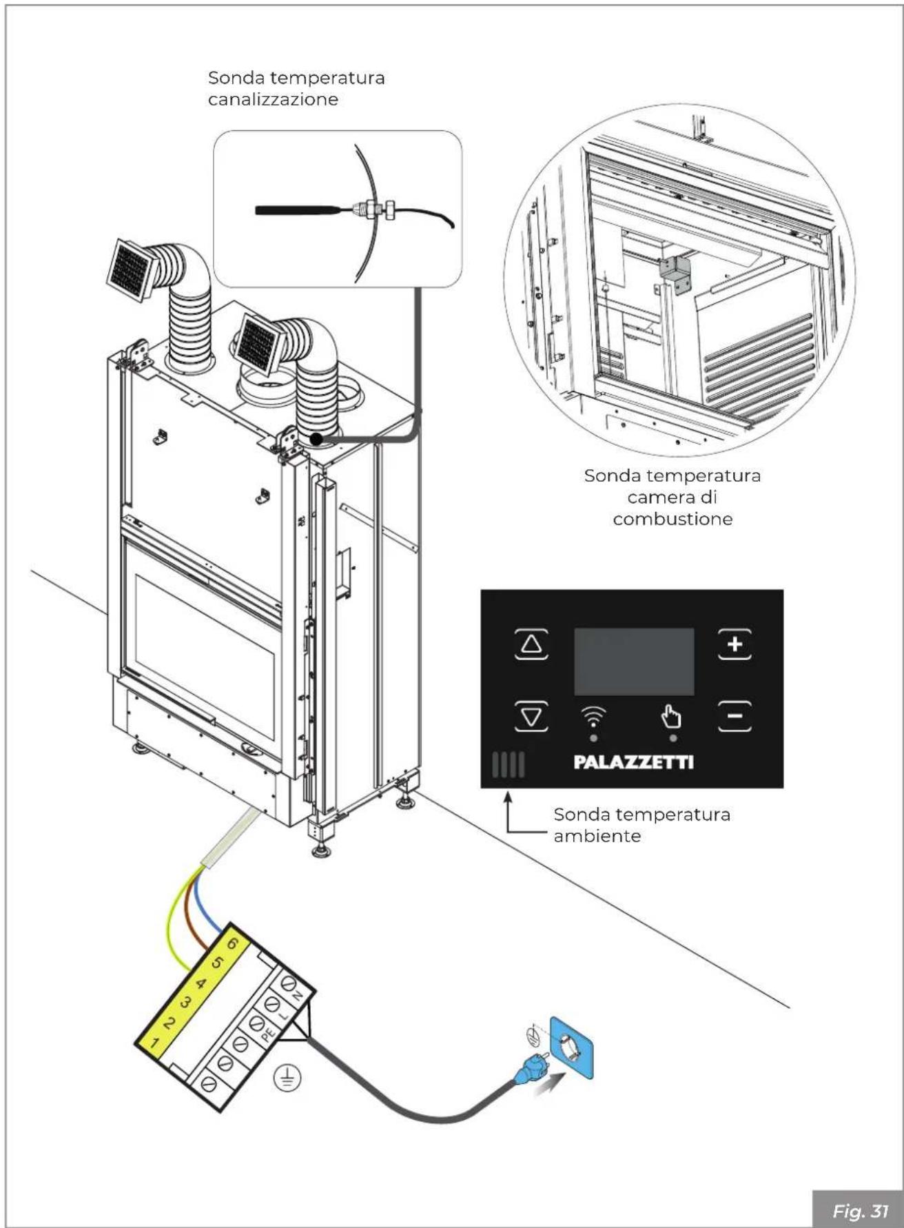 Palazzetti Ecomonoblocco WT 16:9 3D - Serie WT 16:9 3D V12 - 1