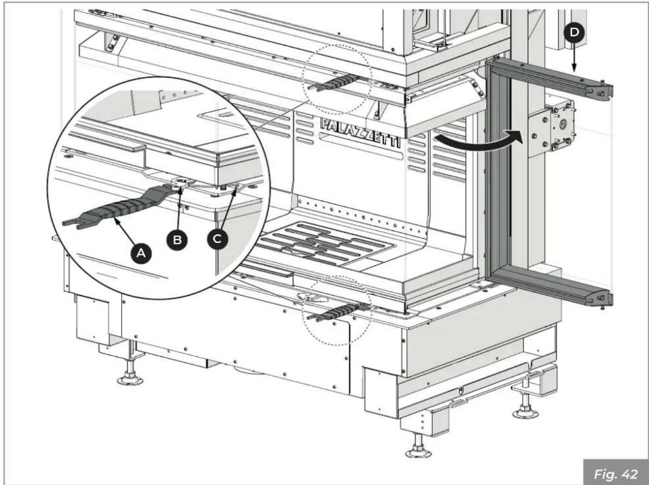Palazzetti Ecomonoblocco WT 16:9 3D - Cleaning the glass - 4