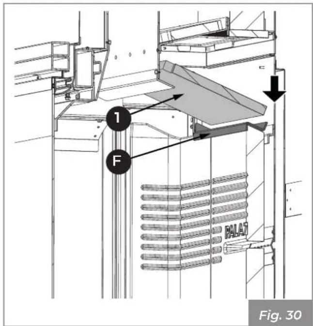 Palazzetti Ecomonoblocco WT 16:9 3D - Montaggio componenti interni al focolare - 5