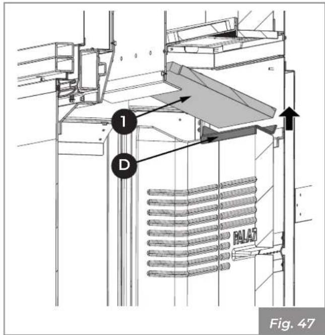 Palazzetti Ecomonoblocco WT 16:9 3D - Pulizia cementi e deflettori fumi - 2