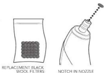 HOMEDICS Radiance MDA-100 - FILTER REPLACEMENT INSTRUCTIONS - 1