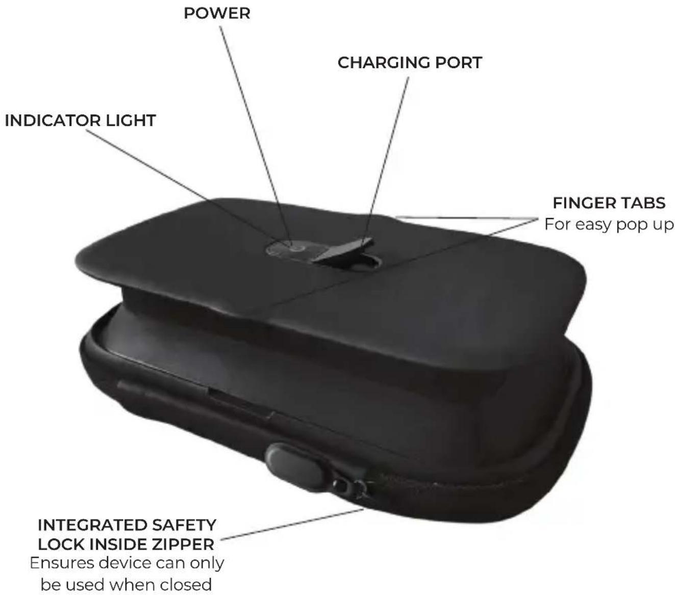 HOMEDICS SAN-PH100 - PHONE SANITIZER - 1