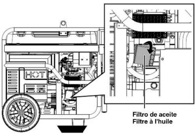WESTINGHOUSE WGen18000DFc - CAMBIO DE ACEITE DEL MOTOR - 2