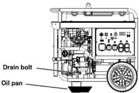 Drain bolt Oil pan