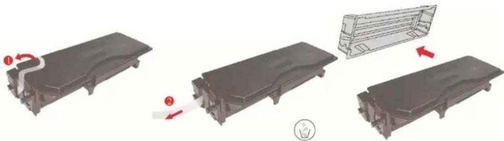 PANTUM BP5200DW - Changer la cartouche et le composant de tambour - 5