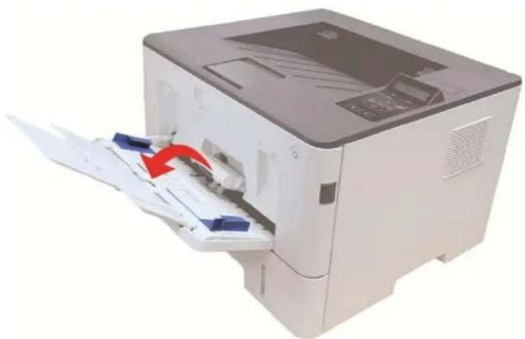 PANTUM BP5205DW - Installer le plateau d'alimentation polyvalent - 1