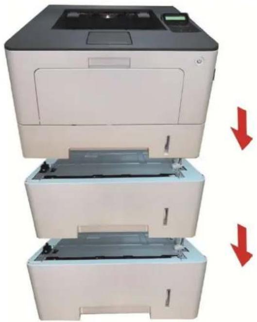 PANTUM BP5205DW - Installation du bac optionnel - 2