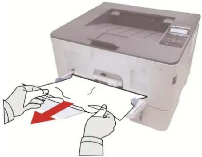PANTUM BP5205DN - Bourrage papier du bac d'alimentation multifonctionnelnel - 1