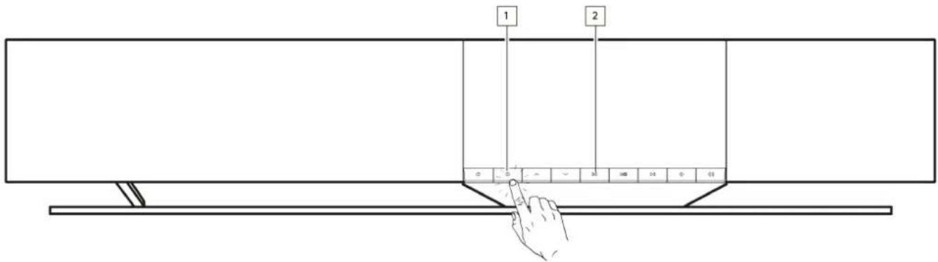 CAMBRIDGE Evo One - Réinitialisation en mode par défaut - 1