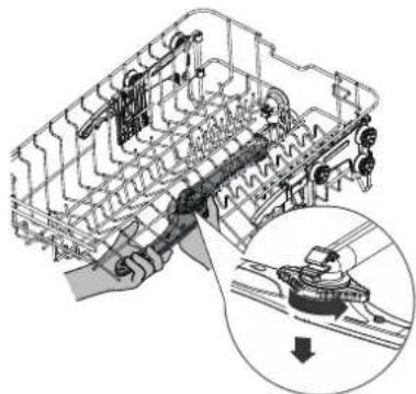 IKEA FRÖSLUNDA 305.681.66 - Limpieza de los brazos rociadores - 1