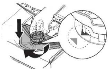 IKEA FRÖSLUNDA 305.681.66 - Почистване на филтрите - 4