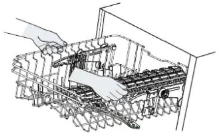 IKEA FRÖSLUNDA 305.681.66 - Določanje položaja zgornje košare - 1