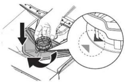 IKEA FRÖSLUNDA 305.681.66 - Καθαρισμός των φίλτρων - 4