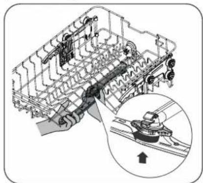 IKEA FRÖSLUNDA 305.681.66 - Pulizia dei bracci irroratori - 3