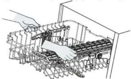IKEA FRÖSLUNDA 305.681.66 - Τοποθέτηση του άνω καλαθιού - 1