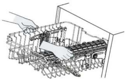 IKEA FRÖSLUNDA 305.681.66 - Ustawienie górnego kosza - 1