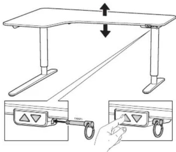 IKEA BEKANT 002.552.56 - Instrukce k údržbě a opravám - 1
