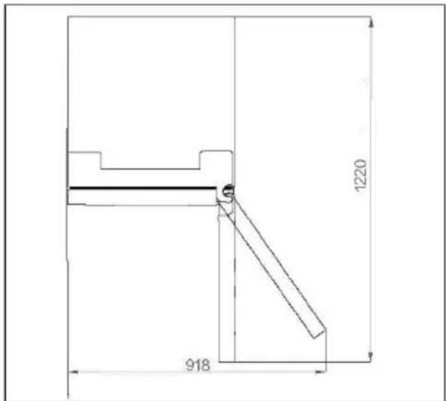 HAIER HTW5620ENMG - Σύσταση για τον χώρο Διατομή εξαερισμού - 1