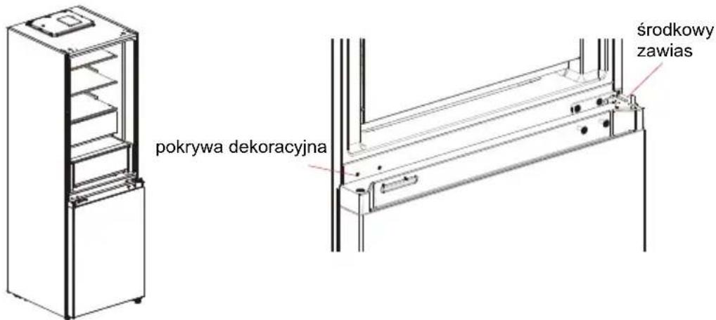 MIDEA MDRB521MGB02 - Zmiana kierunku otwierania drzwi - 6