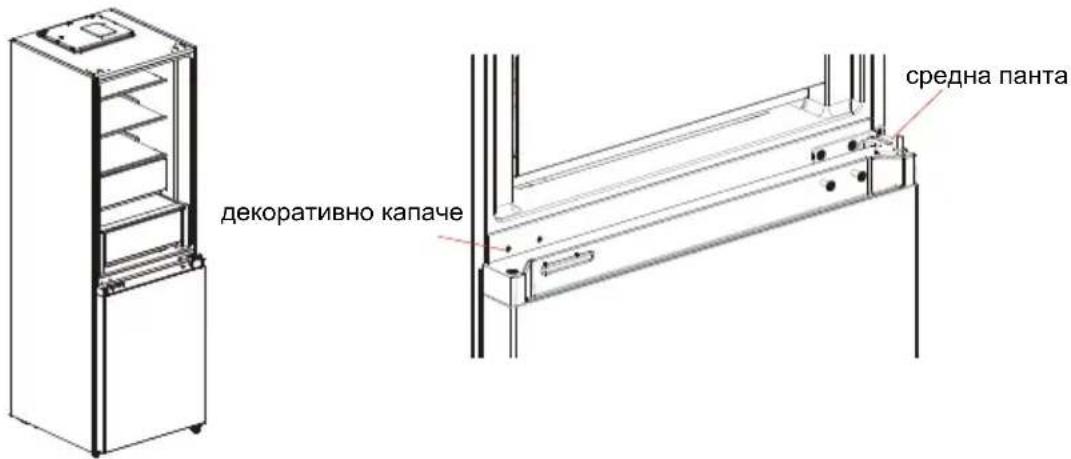 MIDEA MDRB521MGB02 - Смяна на посоката на отваряне на вратата от дясно наляво - 6