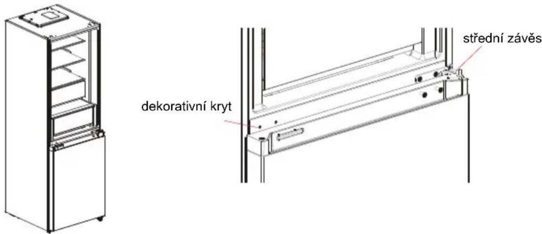 MIDEA MDRB521MGB02 - Změna otevírání dveří zprava doleva - 6