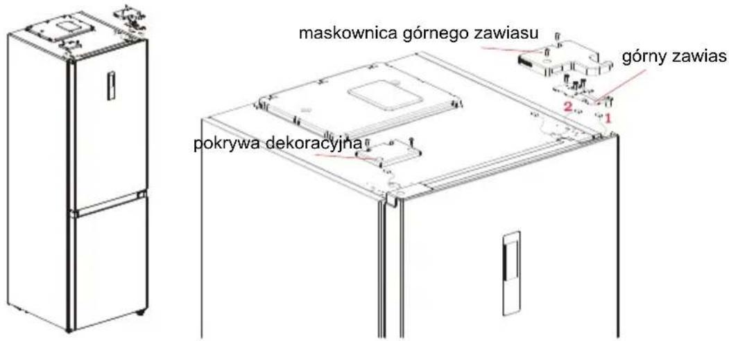MIDEA MDRB521MGB02 - Zmiana kierunku otwierania drzwi - 5