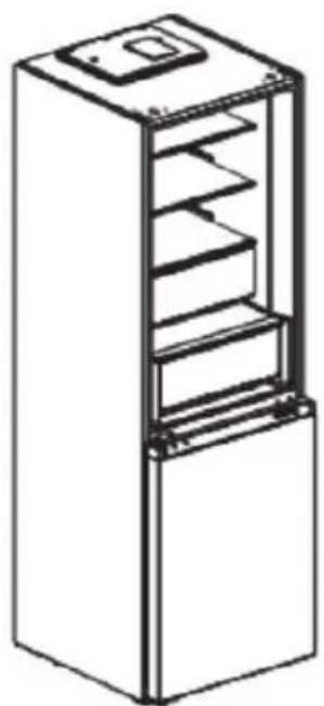 MIDEA MDRB521MGB02 - Change the freezing door: - 2