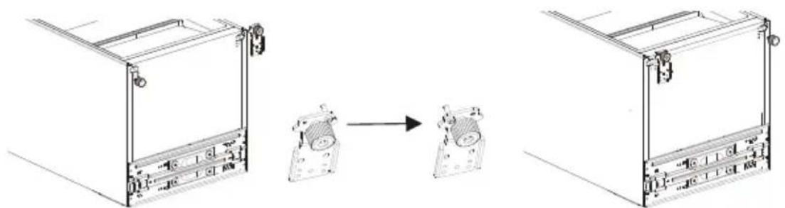 MIDEA MDRB521MGB02 - Смяна на посоката на отваряне на вратата от дясно наляво - 7