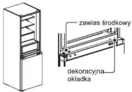MIDEA MDRB521MIC46 - • Zmiana drzwi zamrażarki - 2