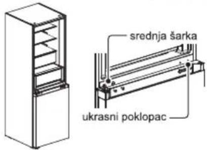 MIDEA MDRB521MIC46 - Zamena vrata frižidera: - 1
